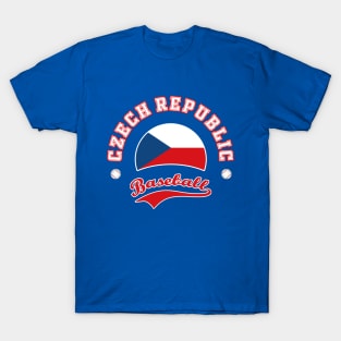 Czech Republic Baseball Team T-Shirt